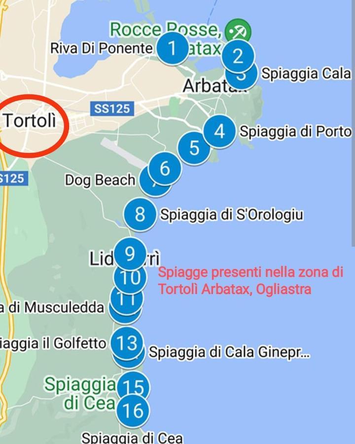 Sadomunostra Lägenhet Tortolì Exteriör bild